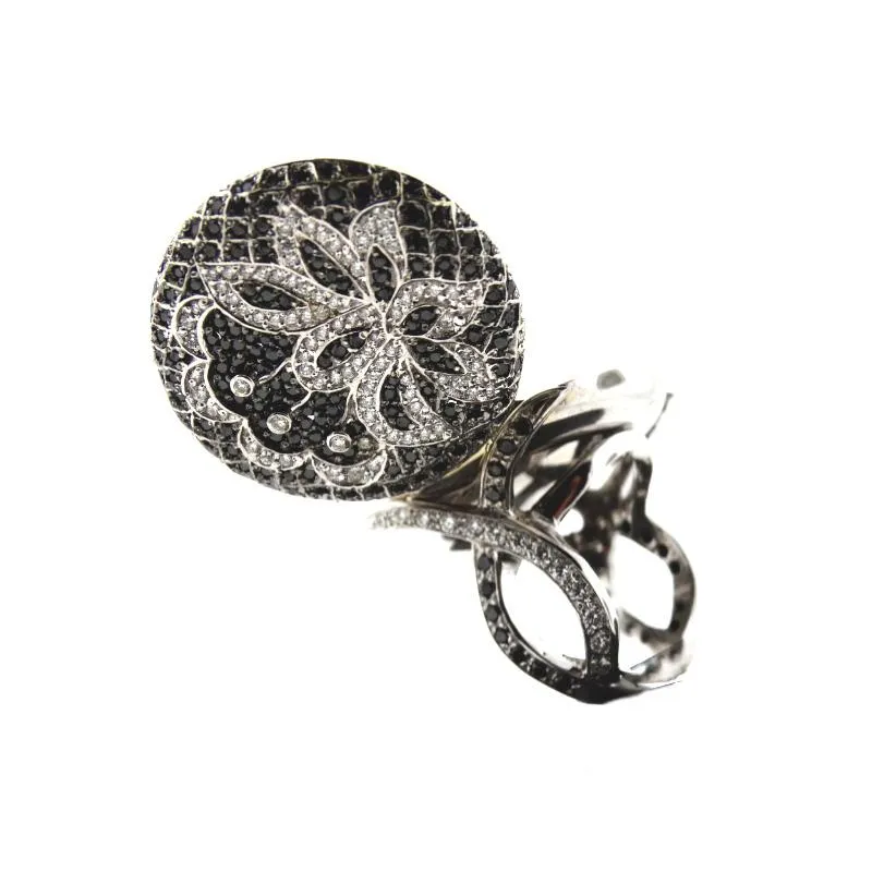 Black & White Diamond Ring
