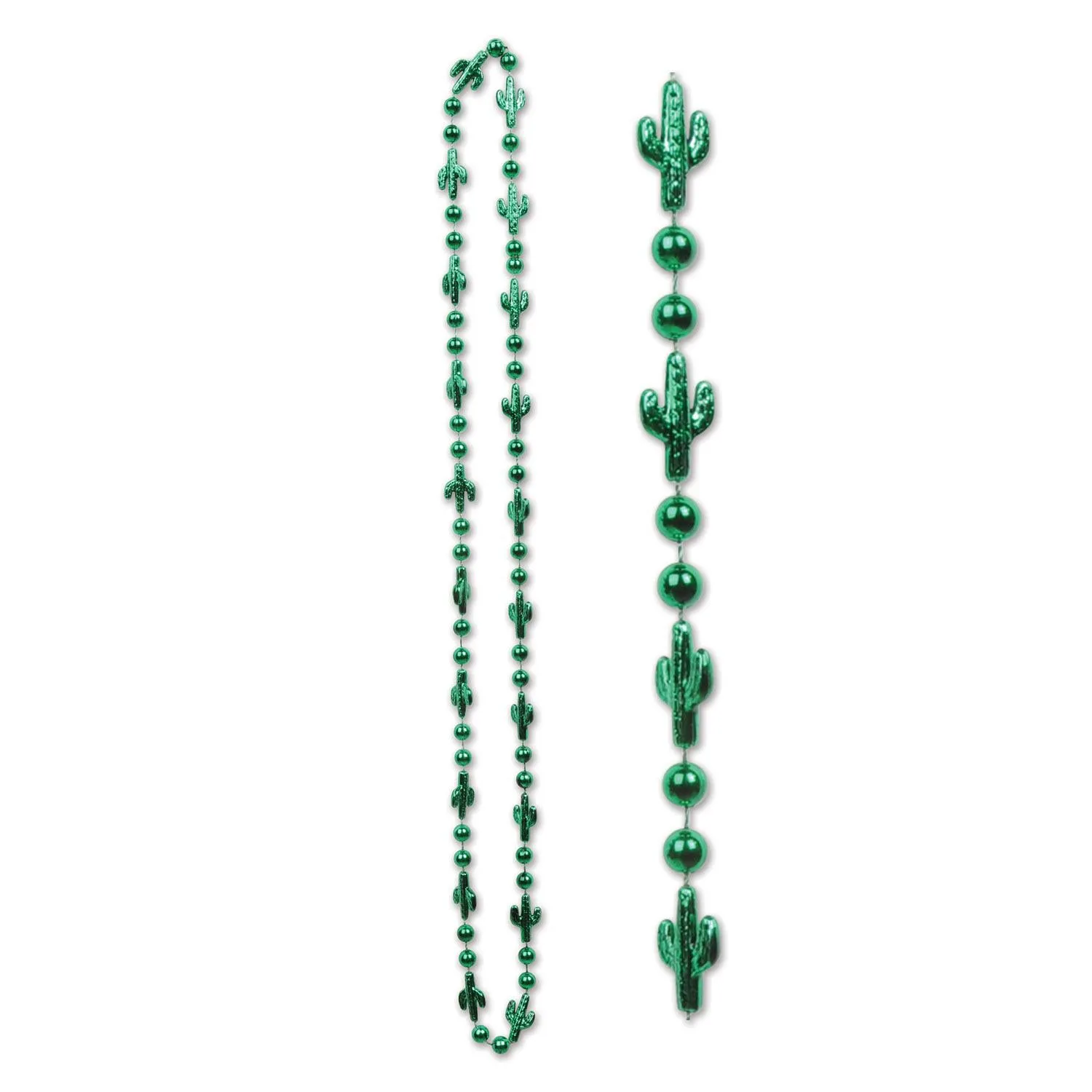 Cactus Bead Necklaces (6 per Package)