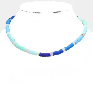 iLLASPARKZ Heishi Beaded Necklace