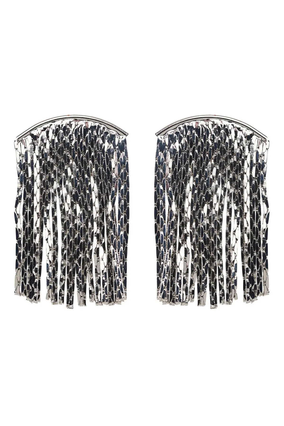 LUJO DROP EARRING - SILVER