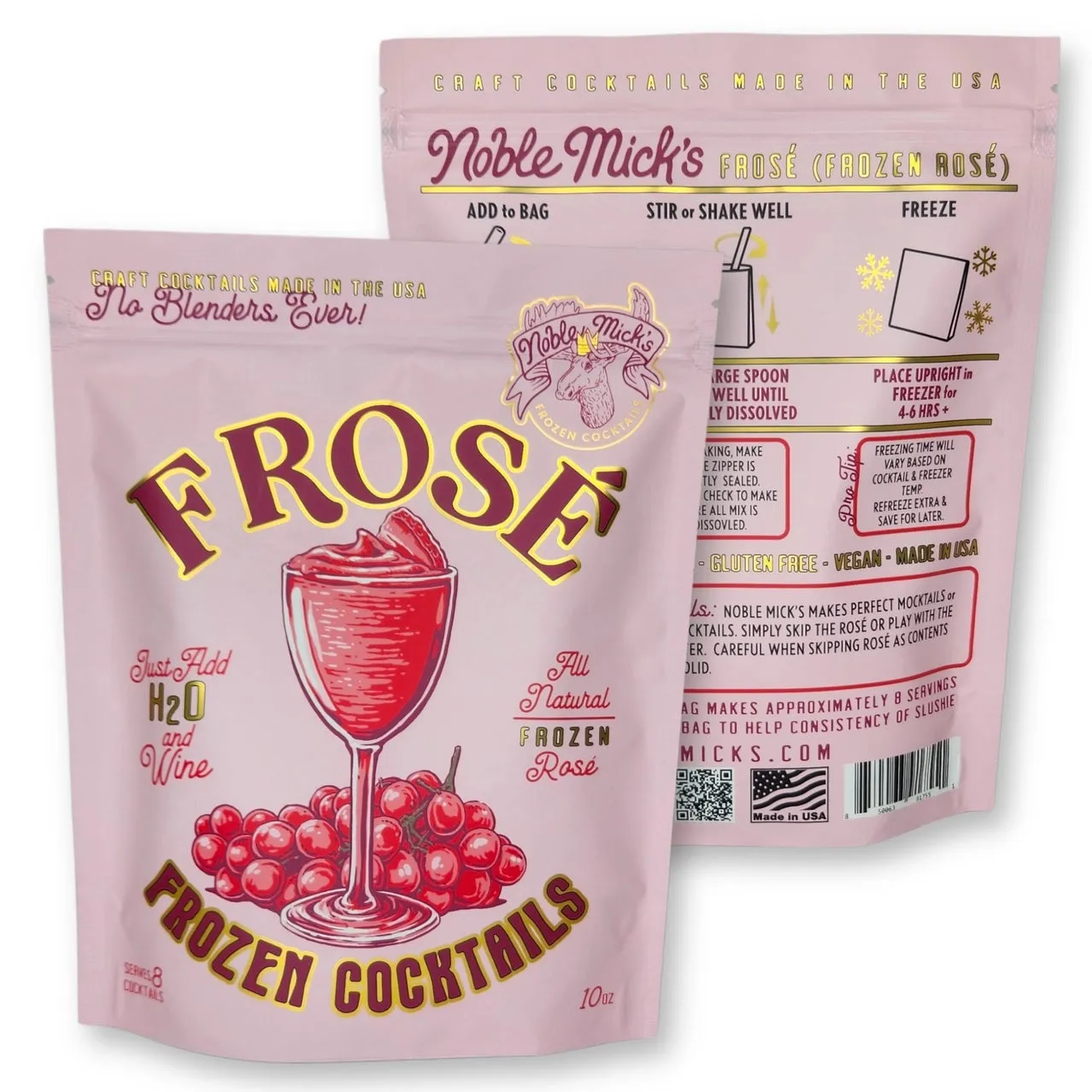 Noble Mick's Fros Frozen Cocktail Bag