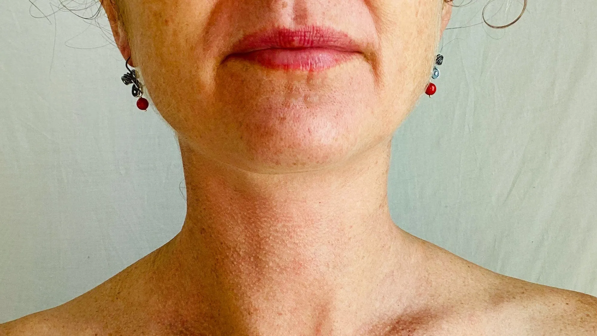 Oaxacan Filigree Earrings. Coral & Silver. Butterflies. Mexico. Frida Kahlo. 0242