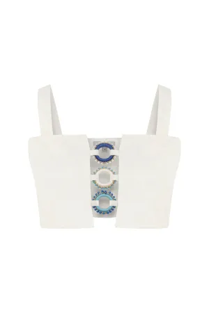 Palma Top  - Ivory