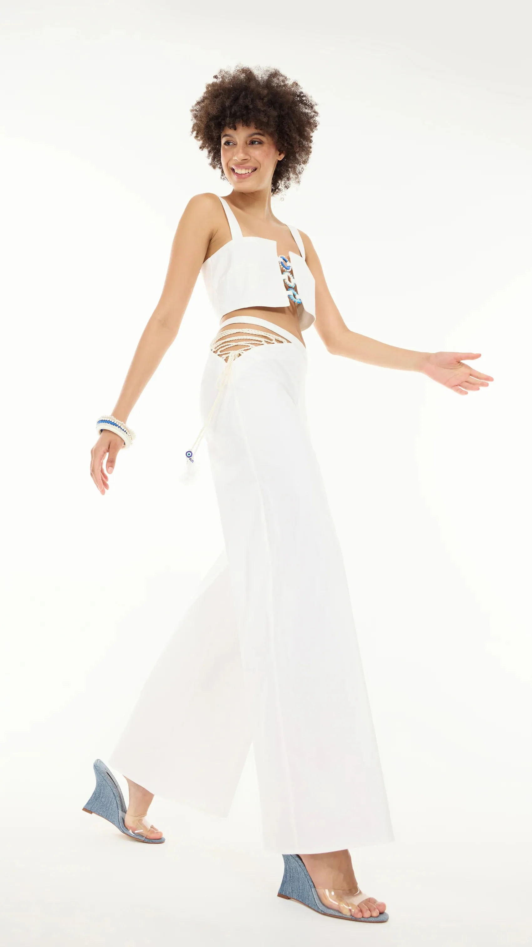 Palma Top  - Ivory