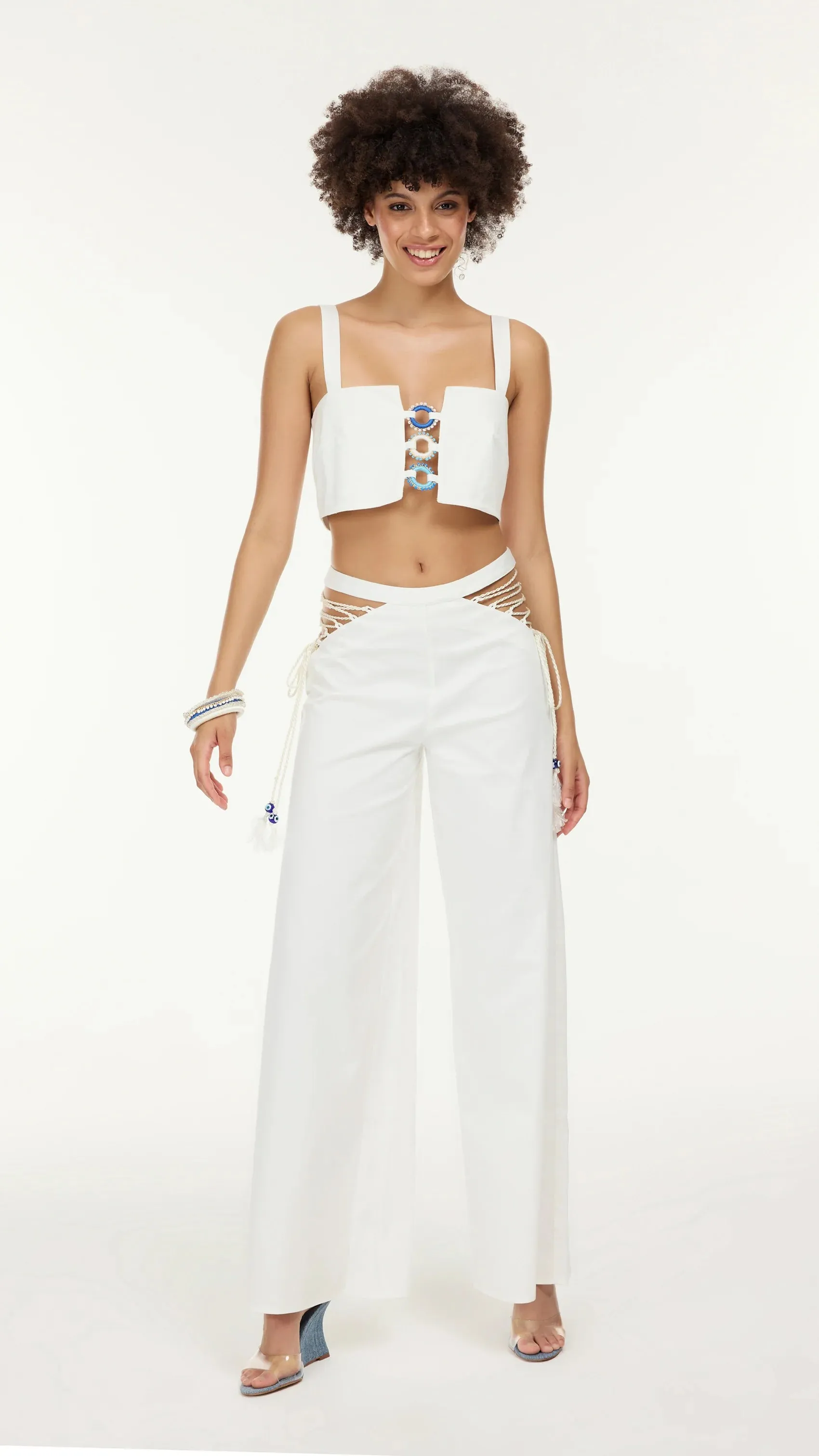 Palma Top  - Ivory